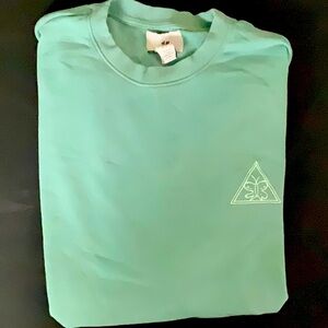 Teal colored Men’s Crewneck Sweatshirt